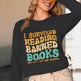 I Survived Reading Banned Books Read Librarian Men Women Unisex Long Sleeve T-Shirt I Survived Reading Banned Books Read Librarian Men Women Unisex Long Sleeve T-Shirt
