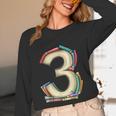 Toddler 3rd Birthday Books Themed 3 Year Old Boys Kids Girls Unisex Long Sleeve T-Shirt