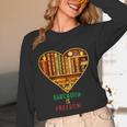 History Education Is Freedom Books Black History Heart Unisex Long Sleeve T-Shirt