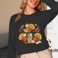 Turkey Reading Books Fall Thanksgiving Teacher Librarian Unisex Long Sleeve T-Shirt Turkey Reading Books Fall Thanksgiving Teacher Librarian Unisex Long Sleeve T-Shirt