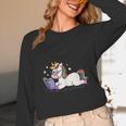 Unicorn Bookworm Believe In Yourself Cute And Inspirational Unisex Long Sleeve T-Shirt Unicorn Bookworm Believe In Yourself Cute And Inspirational Unisex Long Sleeve T-Shirt