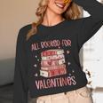 Valentines All Booked For Valentines Book Lovers Teacher Kid Unisex Long Sleeve T-Shirt Valentines All Booked For Valentines Book Lovers Teacher Kid Unisex Long Sleeve T-Shirt