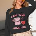 Valentines Day Book Read Your Heart Out Women Men Kids Unisex Long Sleeve T-Shirt Valentines Day Book Read Your Heart Out Women Men Kids Unisex Long Sleeve T-Shirt