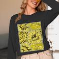 Varsity-Gold Yellow Comic Book University Varsity-Gold Unisex Long Sleeve T-Shirt