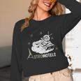 Vintage Hotel Matchbook Astro Motels 50s Retro Spaceman Unisex Long Sleeve T-Shirt Vintage Hotel Matchbook Astro Motels 50s Retro Spaceman Unisex Long Sleeve T-Shirt