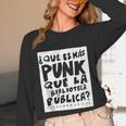 What's More Punk Than The Public Library Book Lover Unisex Long Sleeve T-Shirt