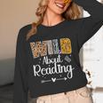 Wild About Reading Book Lover Bookworm Library Day Unisex Long Sleeve T-Shirt
