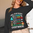 I Will Read Books On A Boat & Everywhere Unisex Long Sleeve T-Shirt I Will Read Books On A Boat & Everywhere Unisex Long Sleeve T-Shirt