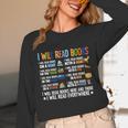 I Will Read Books On A Boat Fun Reading Lover Unisex Long Sleeve T-Shirt