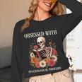 Women's Psychological Thriller Book Reader Lover Unisex Long Sleeve T-Shirt Women's Psychological Thriller Book Reader Lover Unisex Long Sleeve T-Shirt
