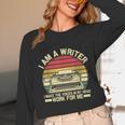 Writer Shirt Men Women Author Book Novelist Poet Unisex Long Sleeve T-Shirt Writer Shirt Men Women Author Book Novelist Poet Unisex Long Sleeve T-Shirt