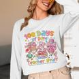 100th Day Of School Teacher 100 Days Coffee Books Unisex Long Sleeve T-Shirt 100th Day Of School Teacher 100 Days Coffee Books Unisex Long Sleeve T-Shirt