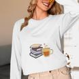 67 Read Every Night Quote For Book Lovers &Coffee Fans Unisex Long Sleeve T-Shirt