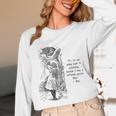 Alice Adventures Wonderland Vintage Book Quote Lewis Carrol Unisex Long Sleeve T-Shirt Alice Adventures Wonderland Vintage Book Quote Lewis Carrol Unisex Long Sleeve T-Shirt