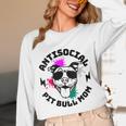 Antisocial Pit Bull Mom Pittie Introvert Dog Lover Pit Bull Unisex Long Sleeve T-Shirt Antisocial Pit Bull Mom Pittie Introvert Dog Lover Pit Bull Unisex Long Sleeve T-Shirt