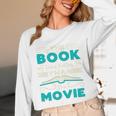 The Book Was Better Than The Movie Literary Library Bookworm Premium Tri-Blend Unisex Long Sleeve T-Shirt The Book Was Better Than The Movie Literary Library Bookworm Premium Tri-Blend Unisex Long Sleeve T-Shirt