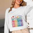 Book Flower Radicalized By Basic Decency Feminist Leftist Unisex Long Sleeve T-Shirt