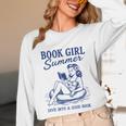 Book Girl Summer Unisex Long Sleeve T-Shirt Book Girl Summer Unisex Long Sleeve T-Shirt