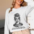 Book Lover Bent Over a Book Unisex Long Sleeve T-Shirt