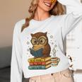 Book Lover Owl Reading Bookish Library Read Books Be Kind Unisex Long Sleeve T-Shirt