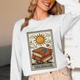 Book Reading Tarot Card The Reader Unisex Long Sleeve T-Shirt Book Reading Tarot Card The Reader Unisex Long Sleeve T-Shirt
