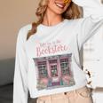 Take Me To The Book Store Librarians Valentine's Day Premium Unisex Long Sleeve T-Shirt