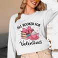 All Booked For Valentine Teacher Valentines Day Book Lover Unisex Long Sleeve T-Shirt All Booked For Valentine Teacher Valentines Day Book Lover Unisex Long Sleeve T-Shirt