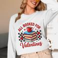 All Booked For Valentines Book Lovers Teacher Student Unisex Long Sleeve T-Shirt All Booked For Valentines Book Lovers Teacher Student Unisex Long Sleeve T-Shirt