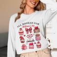 All Booked For Valentine's Day Book Lover Bookworm Bookish Unisex Long Sleeve T-Shirt All Booked For Valentine's Day Book Lover Bookworm Bookish Unisex Long Sleeve T-Shirt
