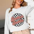 Bookish Baddie Retro Aesthetic Typography Unisex Long Sleeve T-Shirt