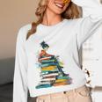 Books Abstract Artist Women Art Painting Books Unisex Long Sleeve T-Shirt Books Abstract Artist Women Art Painting Books Unisex Long Sleeve T-Shirt