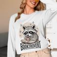 Booktrovert Raccoon Reading And Coffee For Book Lover Unisex Long Sleeve T-Shirt Booktrovert Raccoon Reading And Coffee For Book Lover Unisex Long Sleeve T-Shirt