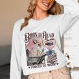 Born To Read Forced To Work Booklover -Adults Book Lovers Casual Grey Small Unisex Long Sleeve T-Shirt Born To Read Forced To Work Booklover -Adults Book Lovers Casual Grey Small Unisex Long Sleeve T-Shirt