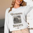 Bronte Novel Wuthering Heights Moorland Gothic Book Cover Unisex Long Sleeve T-Shirt Bronte Novel Wuthering Heights Moorland Gothic Book Cover Unisex Long Sleeve T-Shirt