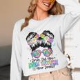 Bruh Return Your Books Reading Library Book Lovers Unisex Long Sleeve T-Shirt