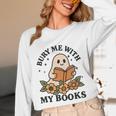 Bury Me With My Books Ghost Tee Unisex Long Sleeve T-Shirt