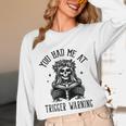 Buy Me Books And Tell Me To STFUATTDLAGG Outfits Spicy Smutty Book Reader You Had Me At Trigger Warning Unisex Long Sleeve T-Shirt Buy Me Books And Tell Me To STFUATTDLAGG Outfits Spicy Smutty Book Reader You Had Me At Trigger Warning Unisex Long Sleeve T-Shirt