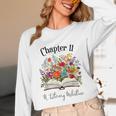 Chapter 11 Years Old 11th Birthday Wildflower Book Lover Unisex Long Sleeve T-Shirt Chapter 11 Years Old 11th Birthday Wildflower Book Lover Unisex Long Sleeve T-Shirt
