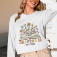 Chapter 12 Years Old 12th Birthday Wildflower Book Lover Unisex Long Sleeve T-Shirt Chapter 12 Years Old 12th Birthday Wildflower Book Lover Unisex Long Sleeve T-Shirt