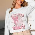 Chapter Thirty Est 1995 Cute 30th Birthday Book Bow Coquette Unisex Long Sleeve T-Shirt Chapter Thirty Est 1995 Cute 30th Birthday Book Bow Coquette Unisex Long Sleeve T-Shirt