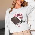 Christian Quote Holy Bible Crack This Book Not Drugs Unisex Long Sleeve T-Shirt Christian Quote Holy Bible Crack This Book Not Drugs Unisex Long Sleeve T-Shirt