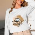 Coffee And Books Adult Books Lover Reading Unisex Long Sleeve T-Shirt