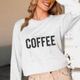 I Like Coffee My Books And Maybe Like 3 People Book Lover Unisex Long Sleeve T-Shirt