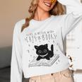 Cute Cats And Books Aesthetic Feline Reader Graphic Premium Tri-Blend Unisex Long Sleeve T-Shirt Cute Cats And Books Aesthetic Feline Reader Graphic Premium Tri-Blend Unisex Long Sleeve T-Shirt