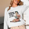 Defying Censorship One Page At a Time Read Banned Books Unisex Long Sleeve T-Shirt