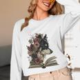 Dog Book Flower Unisex Long Sleeve T-Shirt