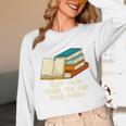 Drink Tea And Read Books Reading Bookworm Literature Unisex Long Sleeve T-Shirt
