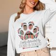 Easily Distracted By Dogs And Books Reading Unisex Long Sleeve T-Shirt