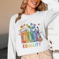 Equal Rights Book Flower Equality Peace Love Kindness Book Unisex Long Sleeve T-Shirt Equal Rights Book Flower Equality Peace Love Kindness Book Unisex Long Sleeve T-Shirt