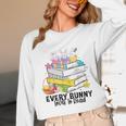 Every Bunny Loves To Read Easter Cute Reading Books Lover Unisex Long Sleeve T-Shirt